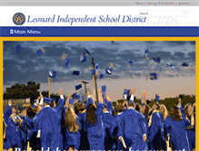 Tablet Screenshot of leonardisd.net